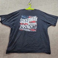 Harley-Davidson Mens T-Shirt 3XL Concord NC Speedway Black Graphic Motorcycle