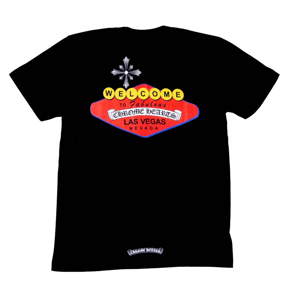 Chrome Hearts Black Las Vegas Sign Tee Size M BRAND NEW