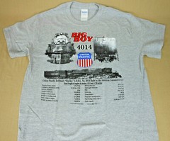Union Pacific Big Boy 4014 Spec T-Shirt Youth and Adult