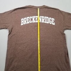 Breckenridge Colorado Ski Resort Mountain T Shirt Men S Rasta Trefoil Logo Vtg