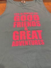 Comfort Colors Blue Sleeveless Cotton Racerback Tank Top Men’s Size Large