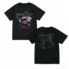 Enhypen World Tour 2026 T-Shirt, Blood Saga Merch reprint T-Shirt