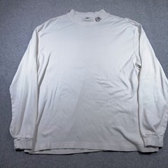 Port Authority Georgia Bulldogs Long Sleeve Mock Neck T-Shirt Mens XL White