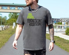 Arctic Monkeys Fluorescent Adolescent T-Shirt Vintage Black Comfort Colors Tee
