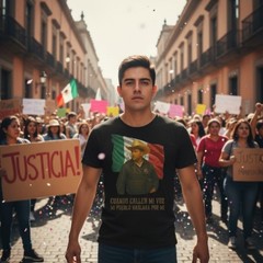 Carlos Manzo playera negra