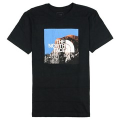 THE NORTH FACE Half Dome Logo T-Shirt sz M Medium Black Outdoor Hiking