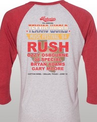 Texxas Jam 1984 Vintage Tour Jersey Shirt FREE S&H Texxas World Music Festival