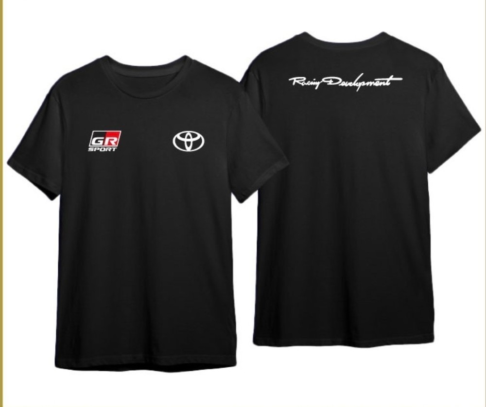 Toyota GR Sport Racing T Shirt Black
