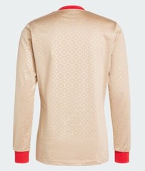 NEW MEN’S ADIDAS ORIGINALS ARCHIVE TREFOIL POLY MONOGRAM SHIRT ~ LARGE #IX5463