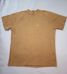 Vintage Hang Ten Shirt Mens Large Brown Single Stitch Embroidered Feet