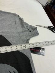 Vintage Vantage T Shirt M Gray Short Sleeve Poly Cotton Rayon NWT YGI O2-130