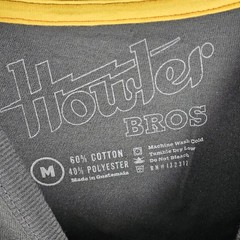 Howler Brothers T-Shirt Mens M Black Bahia de Howler Graphic Tee 1109