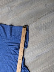 Greg Norman Shark Blue Heather Shorts Sleeve T-Shirt