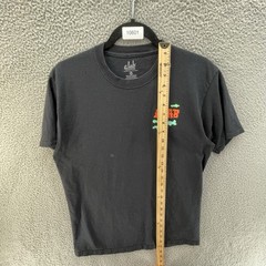 A-Lab Everything Ends Tee Men Medium Black Live While U Can Graphic Thick Cotton