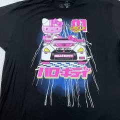 Hello Kitty Tokyo Speed T-Shirt Men’s 3XL Short Sleeve Big Graphic Pullover