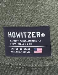 Howitzer Style Men’s T-Shirt Halls Military Grunt MFG