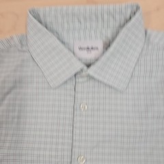 Men Goodfellow & Co Long Sleeve Stretch-Collar Button-Down Shirt Size 17-17.5