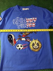 Team USA x Looney Tunes Freeze Max Soccer Loose Fit T-Shirt – Royal Blue Size XL
