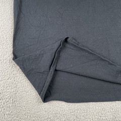 Famous Brand Jet L Black Shirt 100% Cotton Knit Classic Boxy Fit Classic Logo