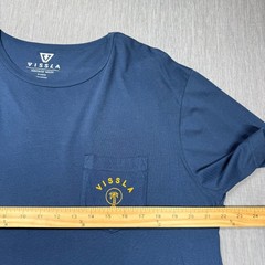 Vissla Premium T-shirt Size XL Vintage Wash Ultra Soft Logo Pocket Graphic 😎🏖️