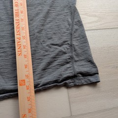 Icebreaker Shirt Mens XXL Gray Merino Wool Long Sleeve Crew Thermal Base Layer