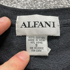 Alfani Basic Tee T-Shirt Mens Small Gray Solid Crew Neck Short Sleeve Cotton NWT