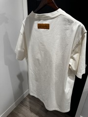 Louis Vuitton Embossed LV Logo T-Shirt White XXL