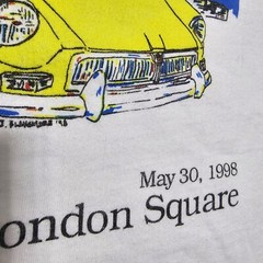 Vtg 90’s MG Car Company T Shirt Mens L USS Potomac Jack London Square USCG