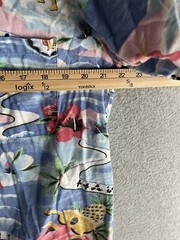 VTG Le Tigre Shirt Mens Medium Hawaiian Tropical Beach Resort Coastal