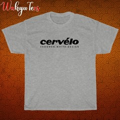 New Cervelo Bicycle Logo Black/Grey/Navy/White Size S-5XL Unisex T-Shirt