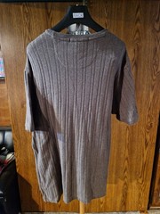 Perry Ellis Brown Short Sleeve Knit Crew Neck Cotton Tencel Men’s T-Shirt XXL
