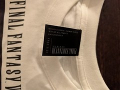Square Enix Final Fantasy VII Rebirth Promotional Promo T Shirt Free Size (L)