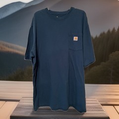 NWOT Carhartt Original Fit 2XL Regular Pocket Logo Cotton Crew T-Shirt NEW