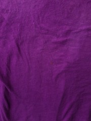 Vintage 1980s Hanes Purple Cotton Crewneck T-shirt Dyed Faded USA Made M