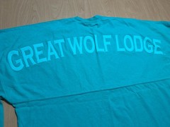 Great Wolf Lodge Spirit Jersey Long Sleeve Shirt Sm Water Park NEW California