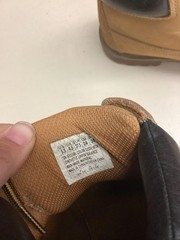 Skechers Boots Mens Size 5.5 Tan Work Lace Up Synthetic Leather Outdoor 93158L