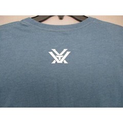 Vortex Blue Graphic Crew Neck Short Sleeve T-Shirt Mens Size 2XL 7oz