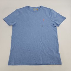 Polo Ralph Lauren Custom Slim Fit T-shirt Pony Logo Mens MEDIUM M Blue NEW