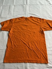 St. Croix T-Shirt VTG Fits Adult SZ Large Orange Sailboat Ocean Cotton Tee