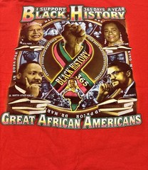 Vintage Black History Month Graphic T-Shirt Red 2XL Delta Pro Weight MLK Malcolm