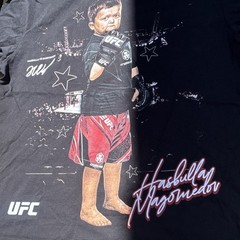 UFC Hasbulla Magomedov Shirt Mens Small Black MMA Graphic Tee Vs Everybody