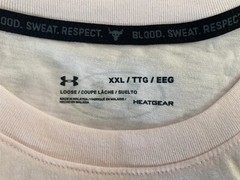 UNDER ARMOUR PROJECT ROCK BSR BLOOD SWEAT RESPECT DWAYNE JOHNSON TANK TOP sz XXL