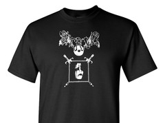 Strid T-Shirt black metal Forgotten Woods Nyktalgia Mütiilation Xasthur Nidhoggr
