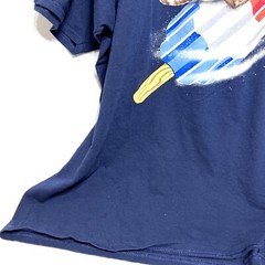 Way To Celebrate Patriotic Womens T Shirt Size 3XL Blue