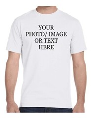 Personalized T-shirt with Your Image/ Photo and/ or Text