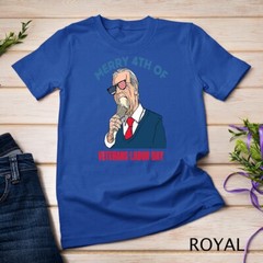 Joe Biden Confused Merry 4th of Of July Veterans Labor Day Unisex T-shirt