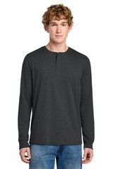 District Perfect Tri Long Sleeve Henley DT145