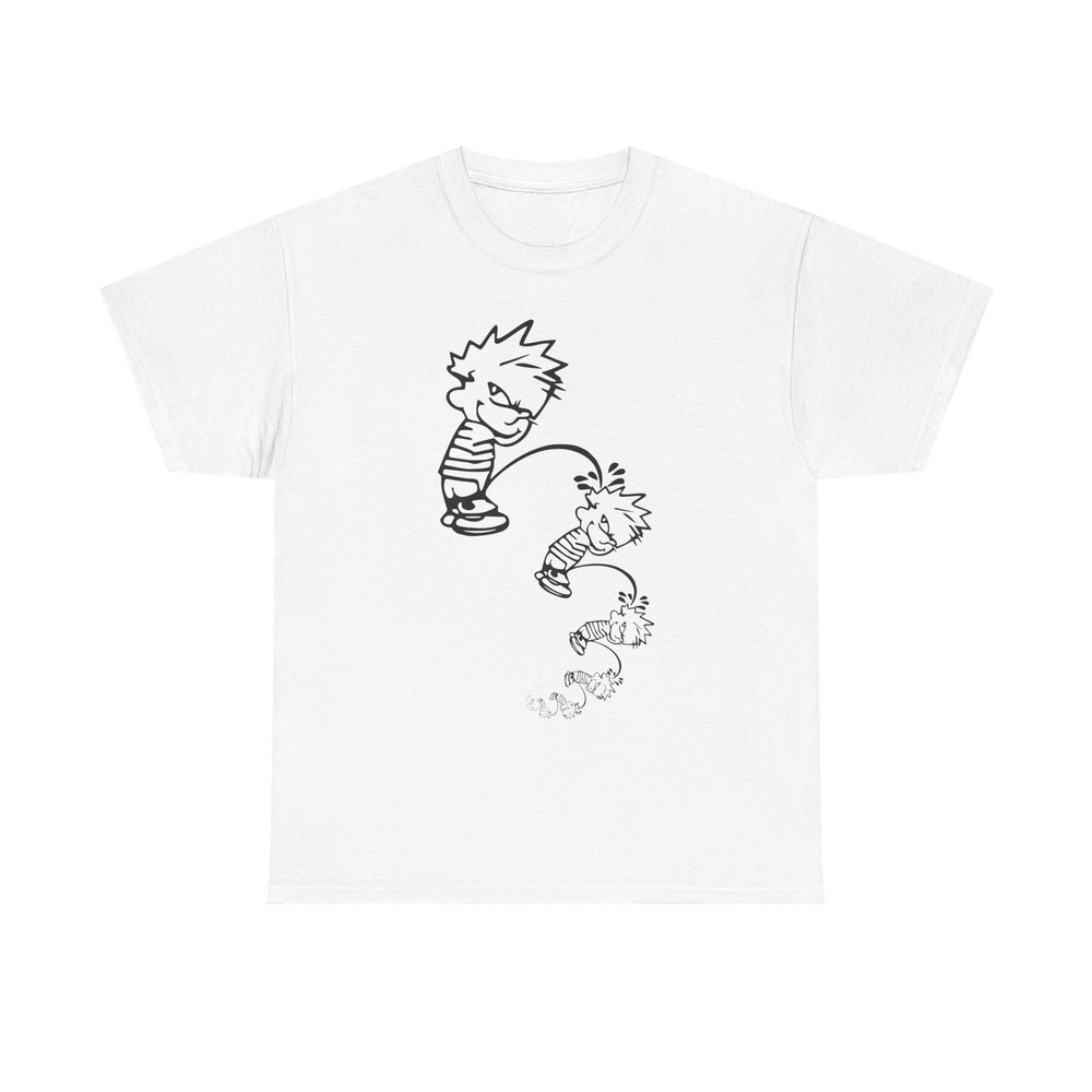 Infinite Peeing Calvin T-Shirt Fractal Math Art Humor Tee Gift 13 Colors!