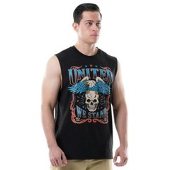 Way To Celebrate Men’s Americana Graphic Muscle Tank Top Eagle 2XL