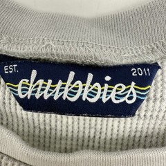 Chubbies Men’s Large Lounge Wear Waffle Knit Pineapple Snowflake Gray Thermal